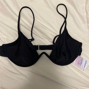 Forever 21 plunge swim top
